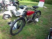 Mobylette Hunter BMA, bicyclette a moteur auxiliaire, de 1931, 100 cc (photo prise a Jarrie, 2012-07) (3)